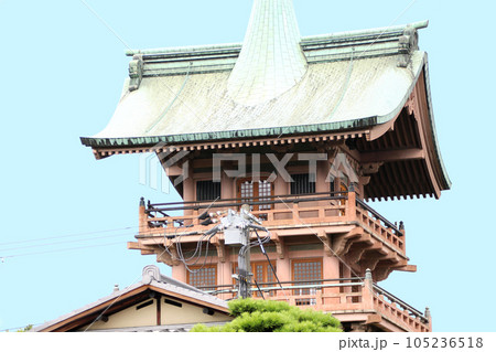 京都のまちなみ ねねの道 祇園閣 京都のまちなみ ねねの道 祇園閣 105236518