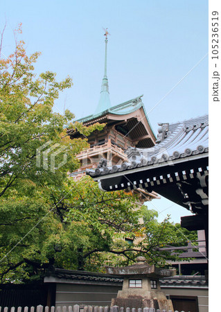 京都のまちなみ ねねの道 祇園閣 京都のまちなみ ねねの道 祇園閣 105236519