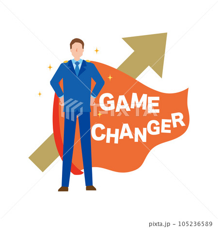 ゲームチェンジャーとなる力を持つ男性 105236589