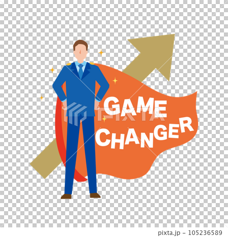 ゲームチェンジャーとなる力を持つ男性 105236589