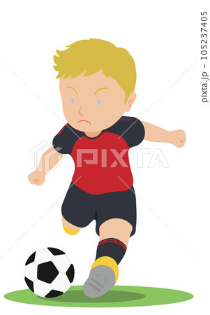 サッカー シュート サッカー シュート 105237405
