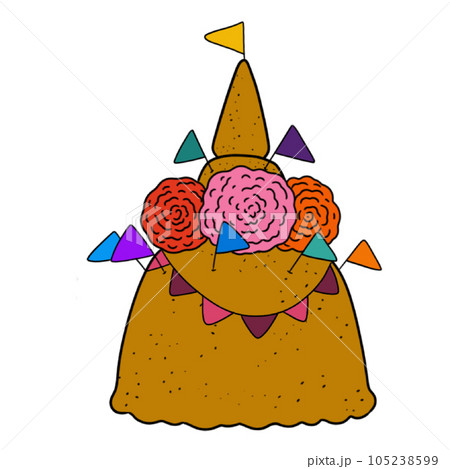 Zeredao43 illustration of a Sand pagoda 105238599