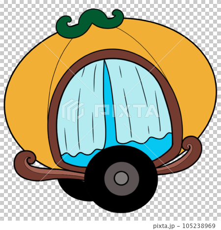 Zeredao43 illustration of a Pumpkin carriage 105238969