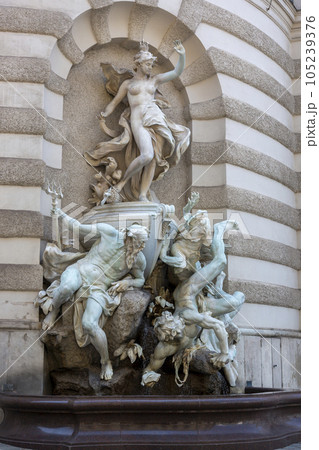 Fountain "The Dominion of Austria at Sea", designed by Rudolf Weir in 1895 105239376