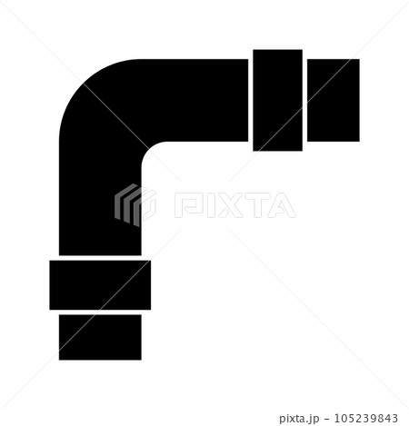 pipe icon vector 105239843