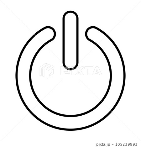 on button icon vector 105239993