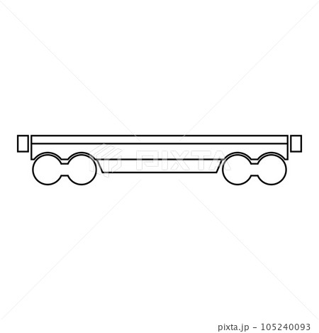 train icon, train carriage vector train icon, train carriage vector 105240093