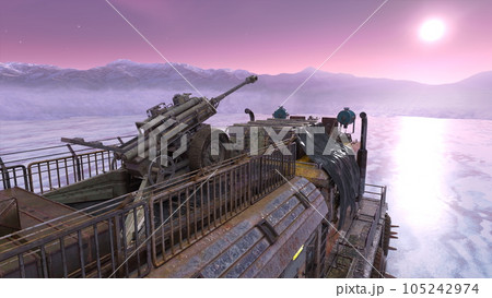 戦闘トラック 105242974