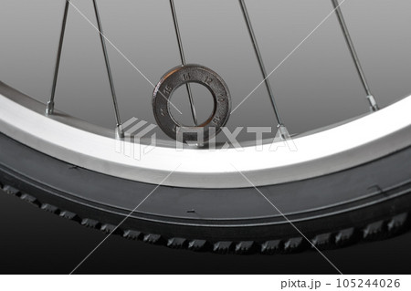 Bicycle spoke wrench. Bicycle spoke wrench. 105244026
