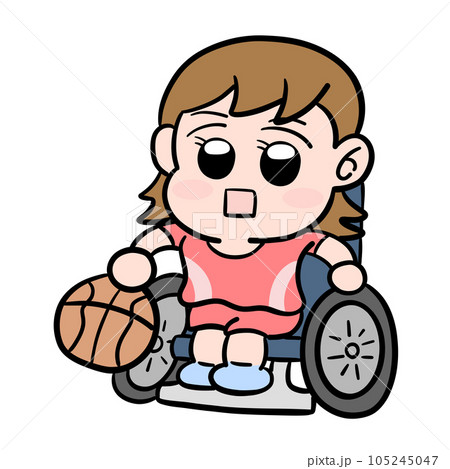車椅子バスケ 105245047