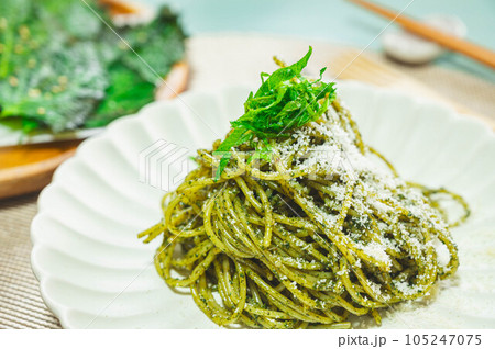 青じそジェノベーゼパスタ 105247075