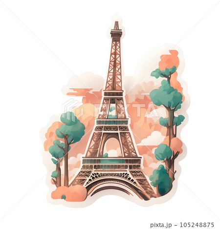Eiffel tower 105248875