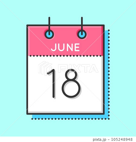 Vector Calendar Icon Vector Calendar Icon 105248948