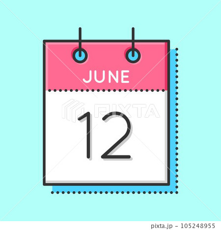Vector Calendar Icon 105248955