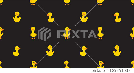 duck seamless pattern rubber duck shower bathroom toy chicken bird vector pet wrapping paper scarf isolated doodle cartoon animal farm tile wallpaper repeat background illustration design 105251038