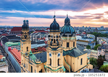Theatine Church in Munich Theatine Church in Munich 105251872