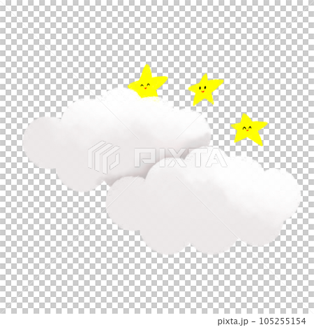 cute weather emotions hand drawn watercolor cute weather emotions hand drawn watercolor 105255154