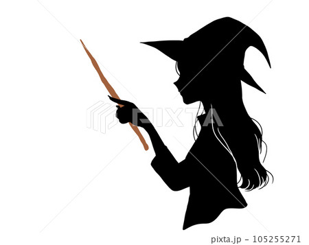 魔法の杖を持つ魔法使い 魔法の杖を持つ魔法使い 105255271