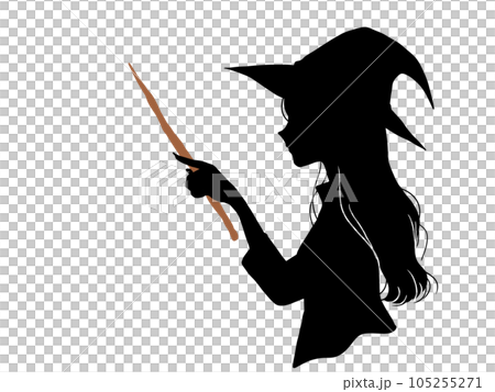 魔法の杖を持つ魔法使い 魔法の杖を持つ魔法使い 105255271