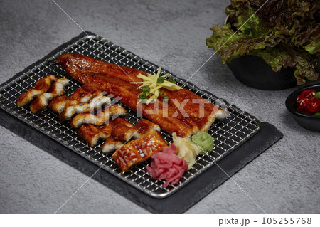 korean traditional food, grilled eel korean traditional food, grilled eel 105255768