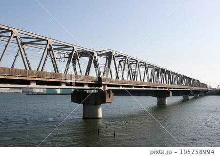 JR京葉線第二江戸川橋梁 JR京葉線第二江戸川橋梁 105258994