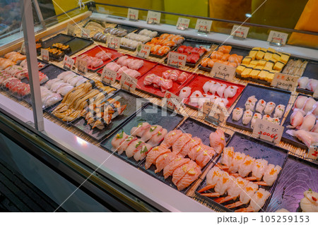 唐戸市場の活きいき馬関街の寿司 105259153