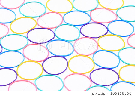 輪ゴム(背景素材) 輪ゴム(背景素材) 105259350
