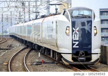 総武快速線を走るE259系成田エクスプレス 総武快速線を走るE259系成田エクスプレス 105259503