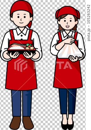 Bento store clerk Male and female 105263242