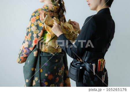 振袖 着付け 振袖 着付け 105265176
