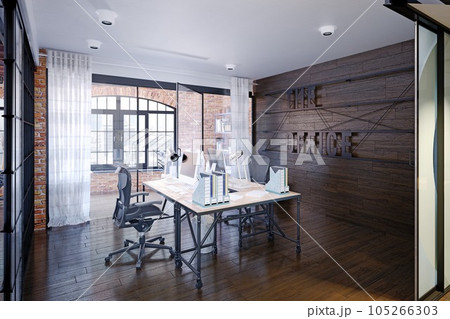 Modern office interior design. 105266303