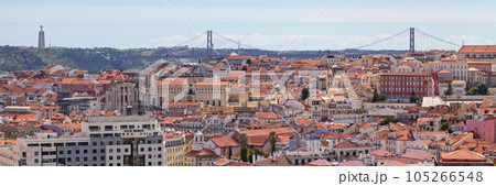 Panoramic view of Lisbon 105266548