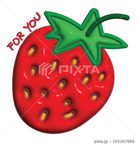 stawberry-3d 105267066