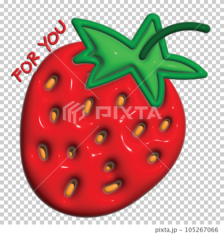 stawberry-3d 105267066