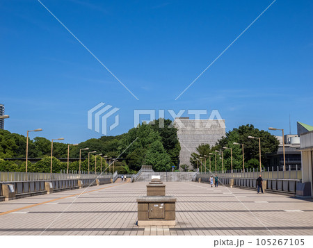青空の下の空中回廊 JR上野駅を跨ぐ東西自由通路【パンダ橋】 青空の下の空中回廊 JR上野駅を跨ぐ東西自由通路【パンダ橋】 105267105