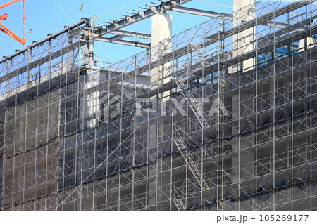 建設工事現場 105269177