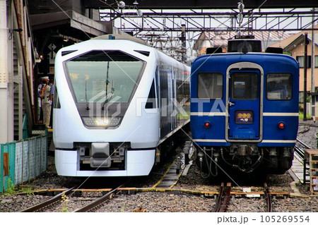 美しく輝く白磁の超豪華特急は日光・鬼怒川へ… 東武鉄道・新特急『スペーシアX』N100系と14系客車 105269554