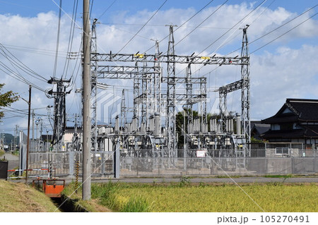 屋外変電設備 105270491