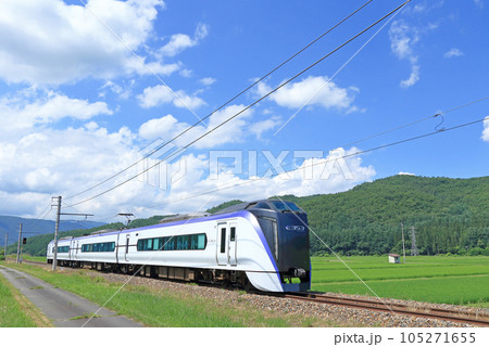 大糸線　特急あずさ38号 105271655