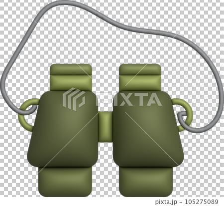 3d illustration Optical instruments for viewing distant. binoculars, spyglass. 3d illustration Optical instruments for viewing distant. binoculars, spyglass. 105275089