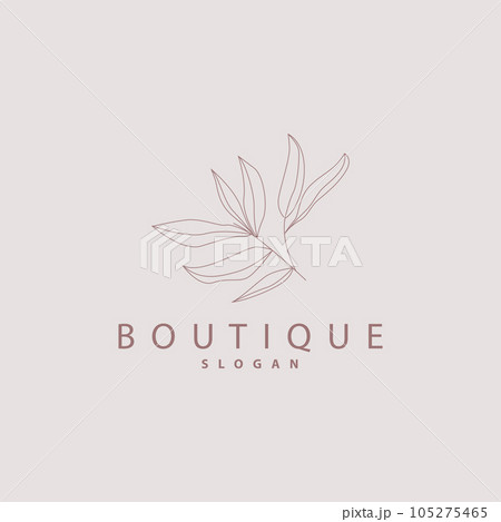 Leaf Line Logo, Beautiful Hand Drawn Design, Botanical Minimalist Vector, Simple Organic Plant Feminine Logo Leaf Line Logo, Beautiful Hand Drawn Design, Botanical Minimalist Vector, Simple Organic Plant Feminine Logo 105275465