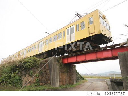 古い近江鉄道の電車 古い近江鉄道の電車 105275787