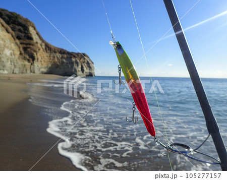 外房の海でルアーフィッシング 105277157