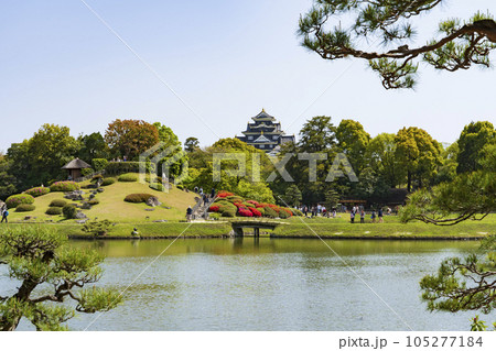 日本三名園の岡山後楽園 日本三名園の岡山後楽園 105277184