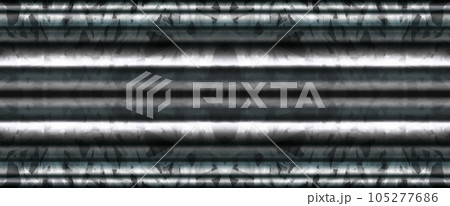 幾何学模様　鉄板　テクスチャ 105277686
