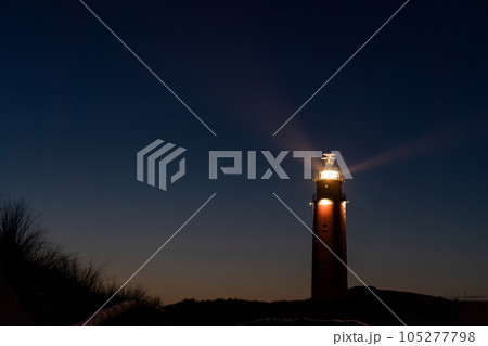 The lighthouse of Texel Netherlands 105277798