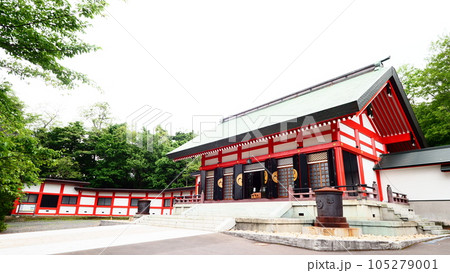 小樽市住吉神社 拝殿 小樽市住吉神社 拝殿 105279001
