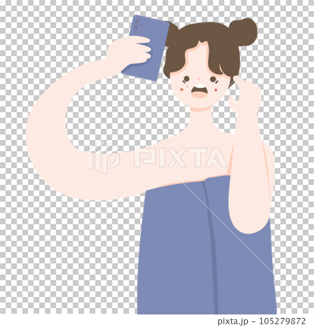 girl selfie acne face girl selfie acne face 105279872