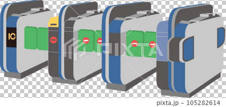 自動檢票機_火車_車站_檢票機 自動檢票機_火車_車站_檢票機 105282614