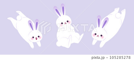 Adorable bunny set 105285278